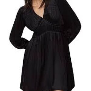 All Saints Esta Satin/Silk Handkercheif Dress